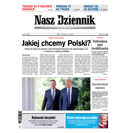 Nasz Dziennik z dnia 26.06.2020 wydanie PDF
