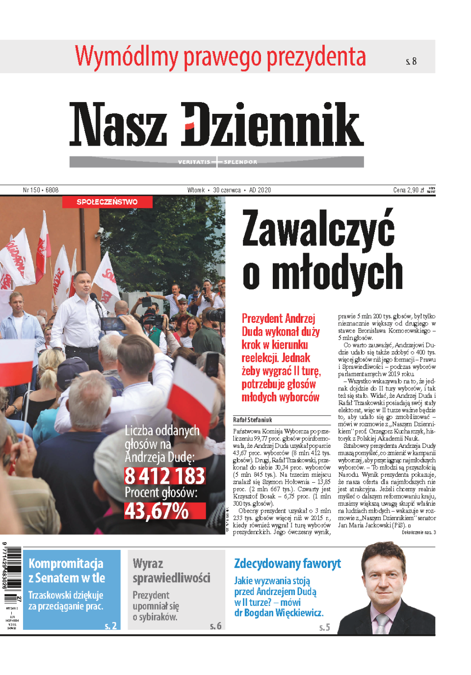 Nasz Dziennik z dnia 30.06.2020 wydanie PDF