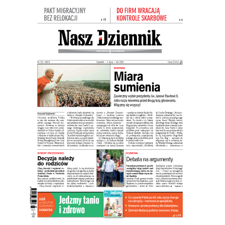 Nasz Dziennik z dnia 02.07.2020 wydanie PDF