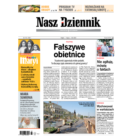 Nasz Dziennik z dnia 03.07.2020 wydanie PDF