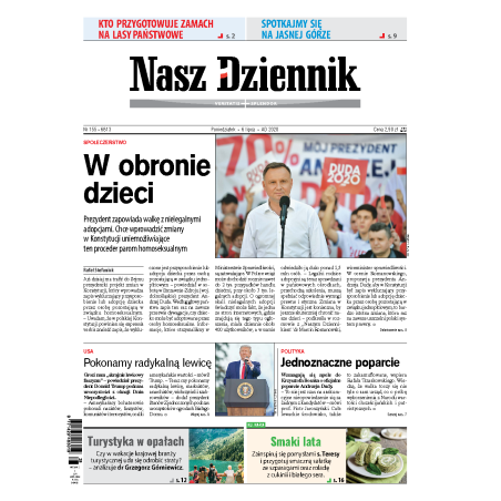 Nasz Dziennik z dnia 06.07.2020 wydanie PDF