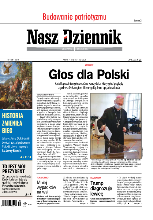 Nasz Dziennik z dnia 07.07.2020 wydanie PDF