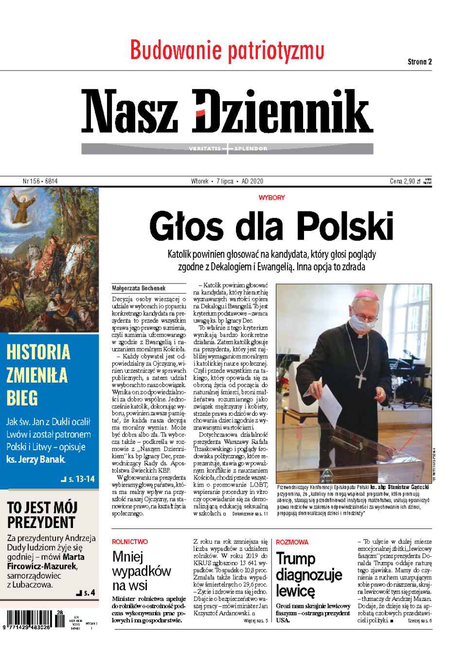 Nasz Dziennik z dnia 07.07.2020 wydanie PDF