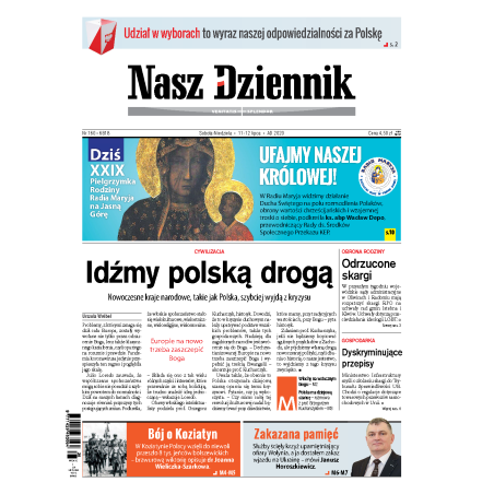 Nasz Dziennik z dnia 11.07.2020 wydanie PDF