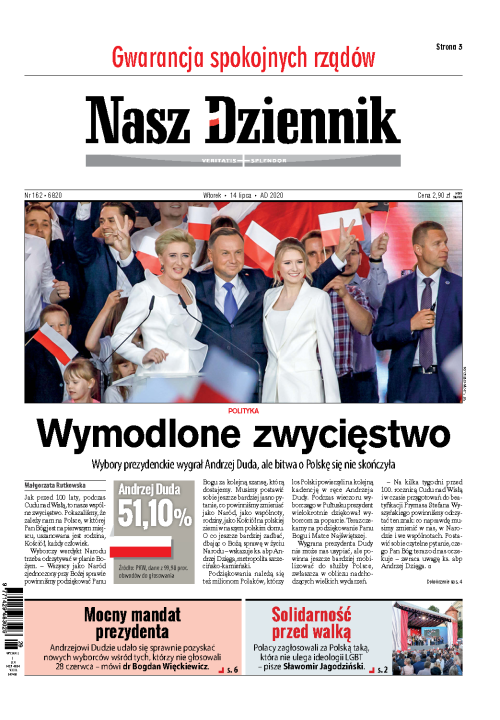 Nasz Dziennik z dnia 14.07.2020 wydanie PDF