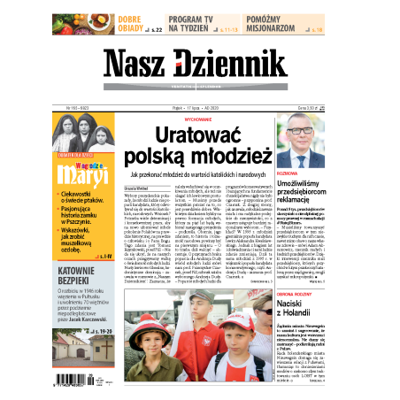 Nasz Dziennik z dnia 17.07.2020 wydanie PDF