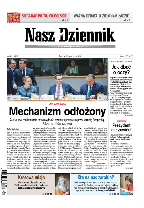 Nasz Dziennik z dnia 22.07.2020 wydanie PDF