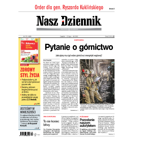 Nasz Dziennik z dnia 23.07.2020 wydanie PDF