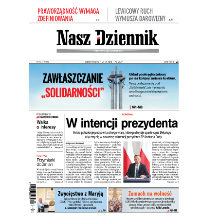 Nasz Dziennik z dnia 25.07.2020 wydanie PDF