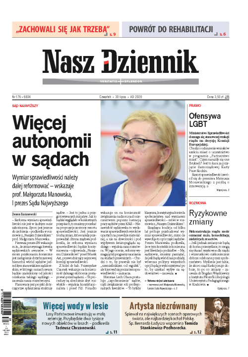 Nasz Dziennik z dnia 30.07.2020 wydanie PDF