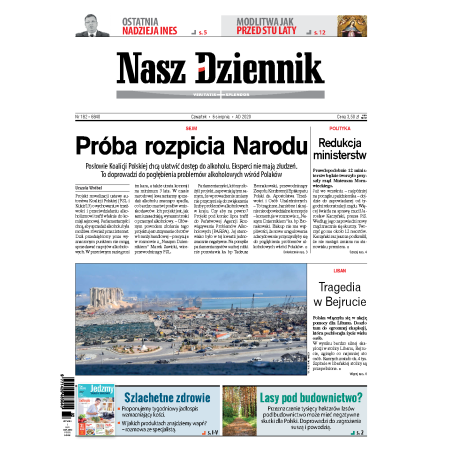 Nasz Dziennik z dnia 06.08.2020 wydanie PDF