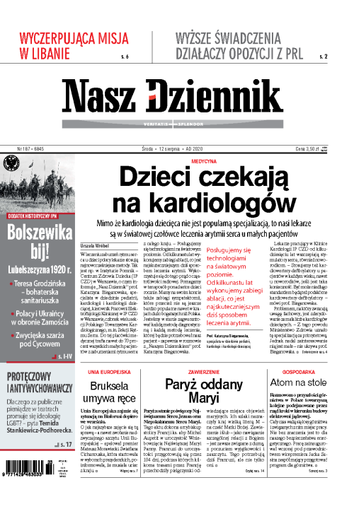Nasz Dziennik z dnia 12.08.2020 wydanie PDF