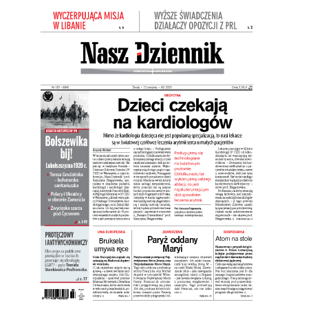 Nasz Dziennik z dnia 12.08.2020 wydanie PDF
