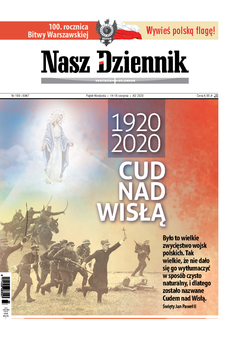 Nasz Dziennik z dnia 14.08.2020 wydanie PDF