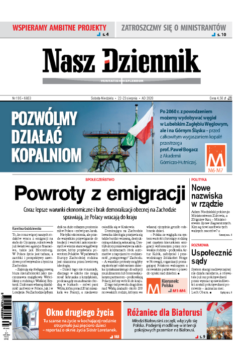Nasz Dziennik z dnia 22.08.2020 wydanie PDF