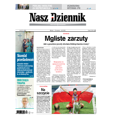 Nasz Dziennik z dnia 25.08.2020 wydanie PDF