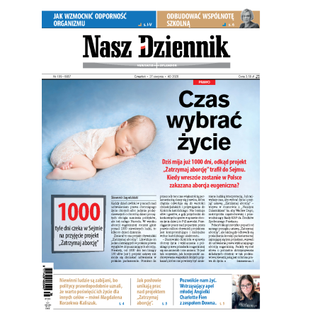 Nasz Dziennik z dnia 27.08.2020 wydanie PDF