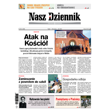 Nasz Dziennik z dnia 28.08.2020 wydanie PDF