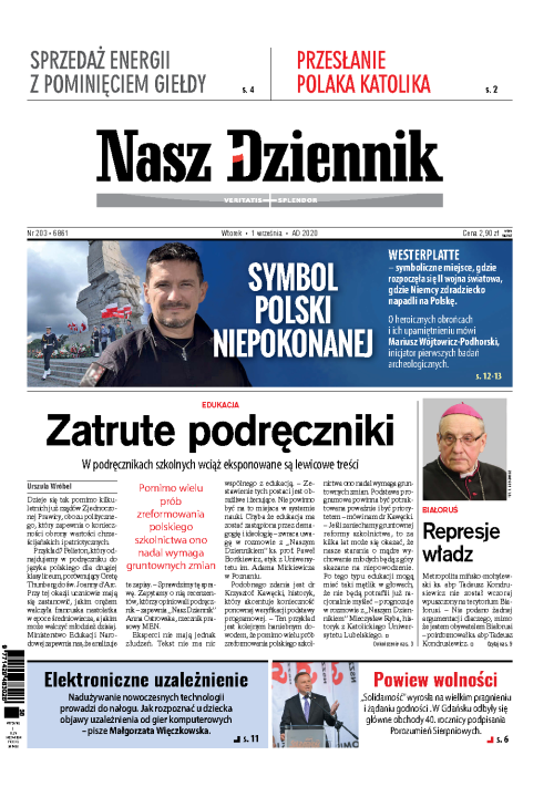 Nasz Dziennik z dnia 01.09.2020 wydanie PDF