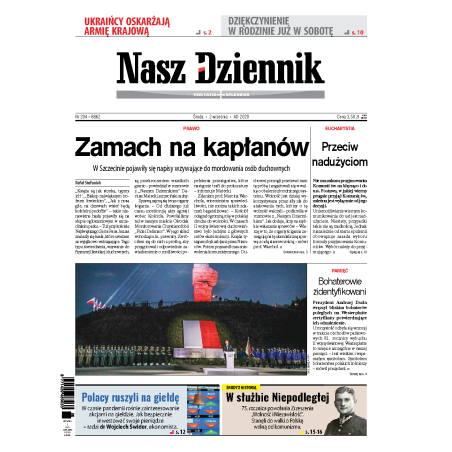 Nasz Dziennik z dnia 02.09.2020 wydanie PDF