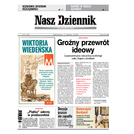 Nasz Dziennik z dnia 12.09.2020 wydanie PDF