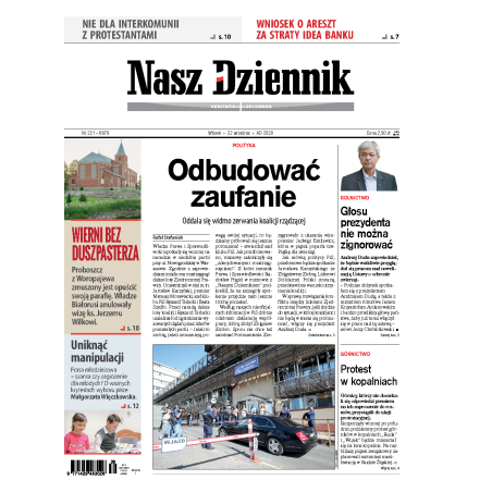 Nasz Dziennik z dnia 22.09.2020 wydanie PDF