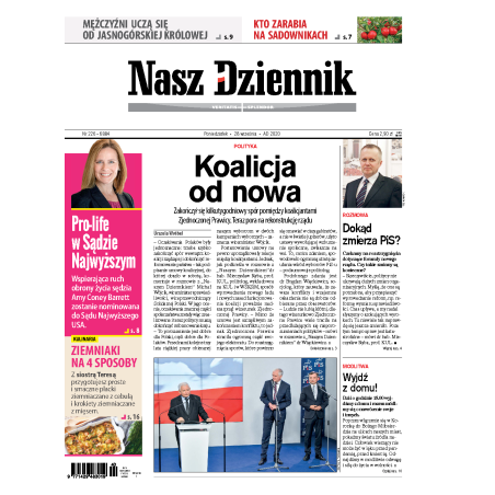 Nasz Dziennik z dnia 28.09.2020 wydanie PDF