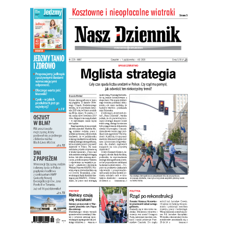Nasz Dziennik z dnia 01.10.2020 wydanie PDF