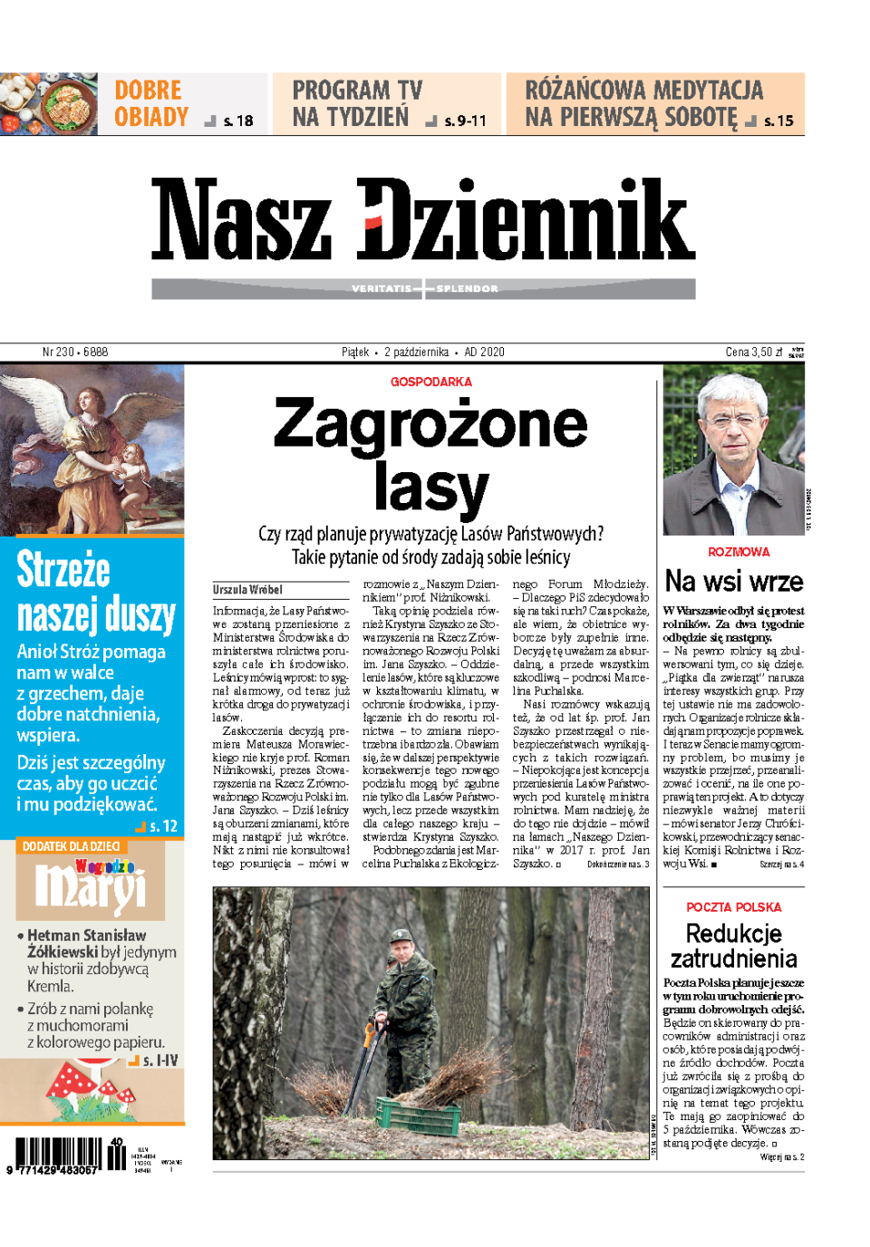Nasz Dziennik z dnia 02.10.2020 wydanie PDF
