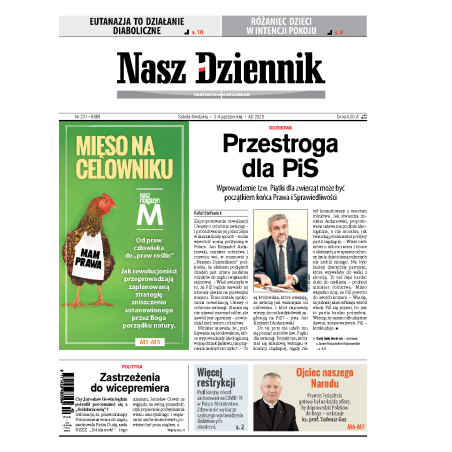 Nasz Dziennik z dnia 03.10.2020 wydanie PDF