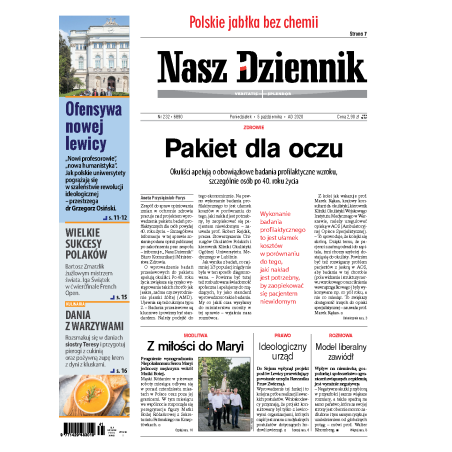 Nasz Dziennik z dnia 05.10.2020 wydanie PDF