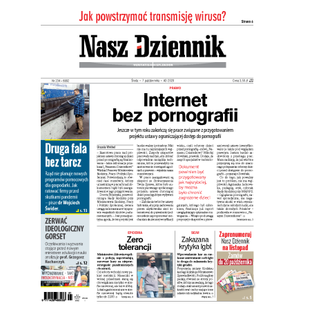 Nasz Dziennik z dnia 07.10.2020 wydanie PDF