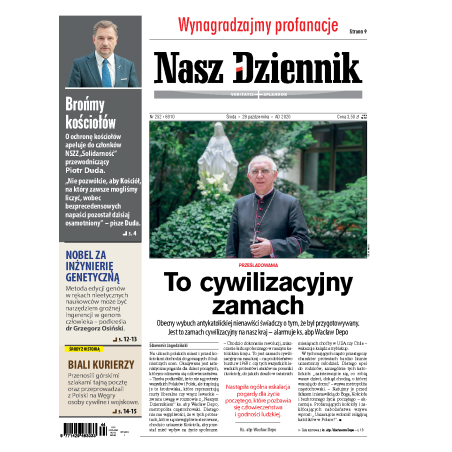 Nasz Dziennik z dnia 28.10.2020 wydanie PDF