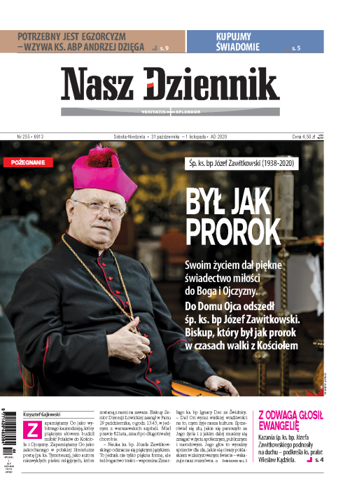 Nasz Dziennik z dnia 31.10.2020 wydanie PDF