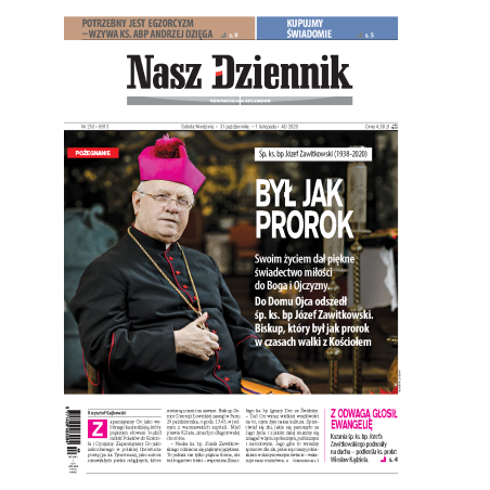 Nasz Dziennik z dnia 31.10.2020 wydanie PDF