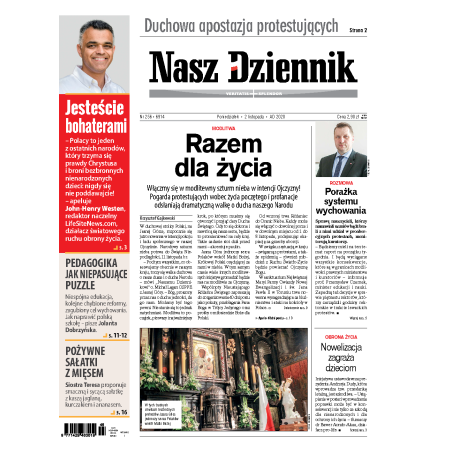 Nasz Dziennik z dnia 02.11.2020 wydanie PDF