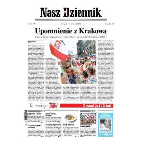 Nasz Dziennik z dnia 17.06.2013 wydanie PDF