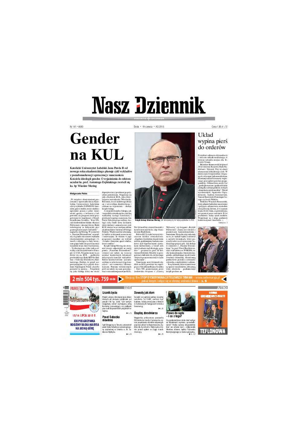 Nasz Dziennik z dnia 19.06.2013 wydanie PDF