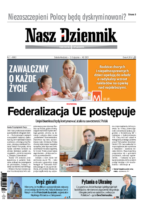 Nasz Dziennik z dnia 02.01.2021 wydanie PDF