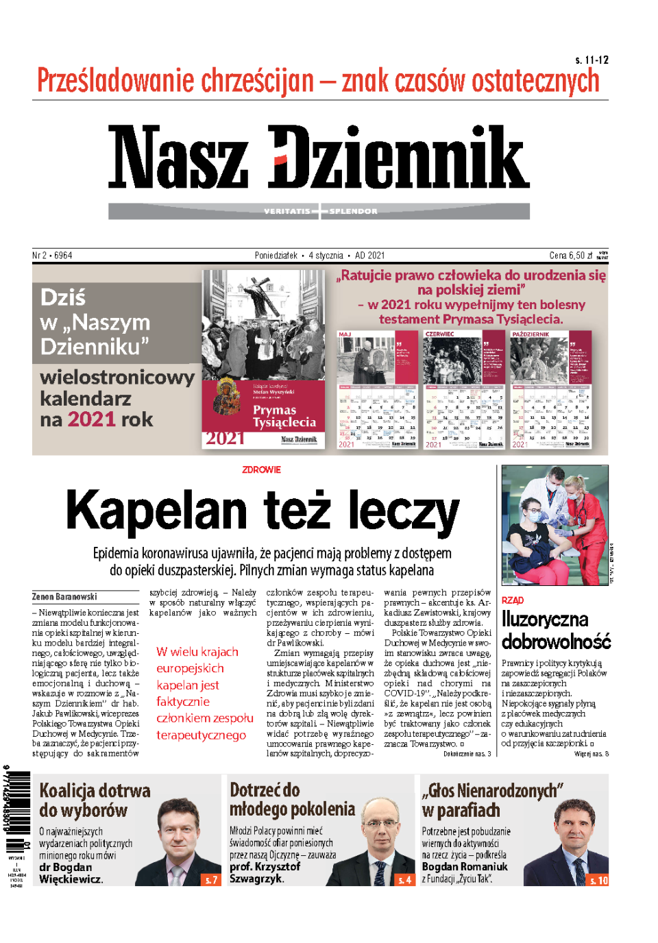 Nasz Dziennik z dnia 04.01.2021 wydanie PDF