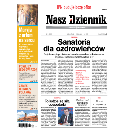 Nasz Dziennik z dnia 05.01.2021 wydanie PDF