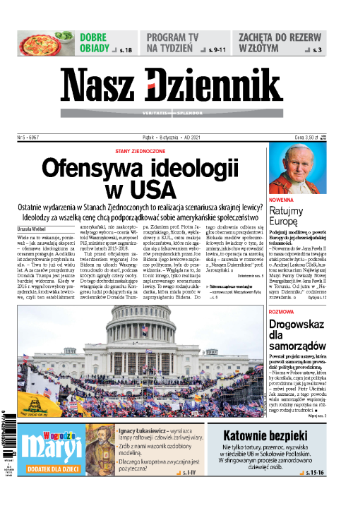 Nasz Dziennik z dnia 08.01.2021 wydanie PDF