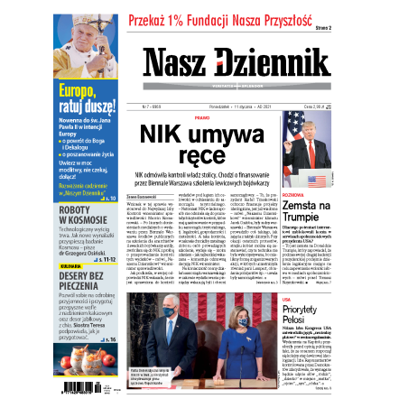 Nasz Dziennik z dnia 11.01.2021 wydanie PDF