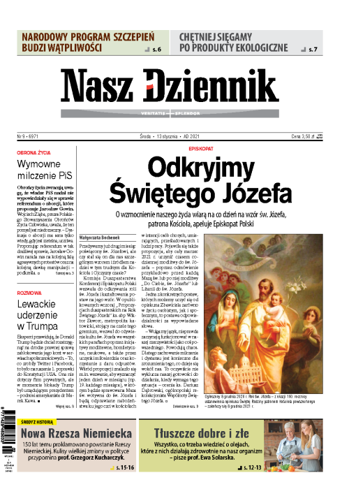 Nasz Dziennik z dnia 13.01.2021 wydanie PDF