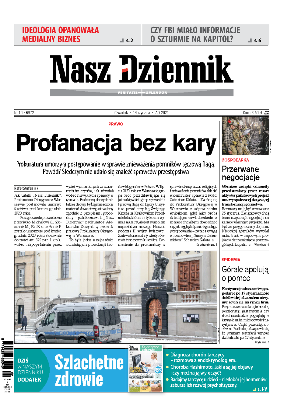 Nasz Dziennik z dnia 14.01.2021 wydanie PDF