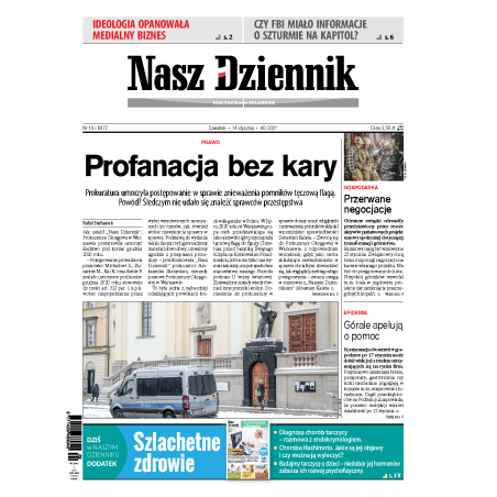 Nasz Dziennik z dnia 14.01.2021 wydanie PDF