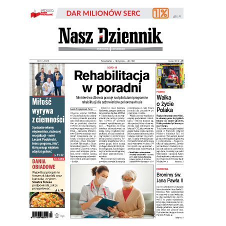 Nasz Dziennik z dnia 18.01.2021 wydanie PDF