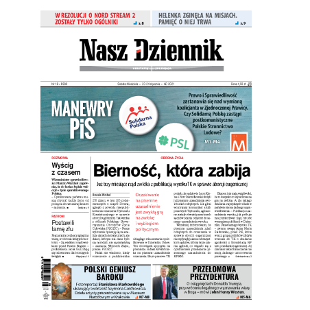 Nasz Dziennik z dnia 23.01.2021 wydanie PDF