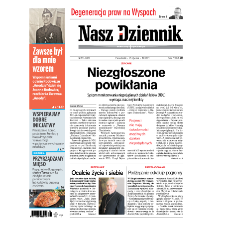 Nasz Dziennik z dnia 25.01.2021 wydanie PDF