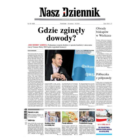 Nasz Dziennik z dnia 24.06.2013 wydanie PDF